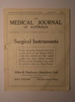 The Medical Journal of Australia; The Printing House; 11/08/1923; CH22/039