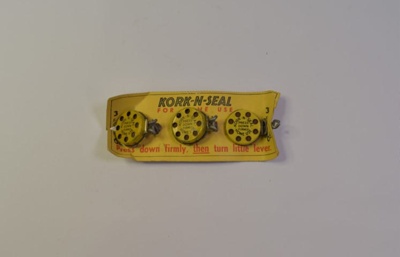 Bottle caps; Williams Sealing Corporation; CH22/143