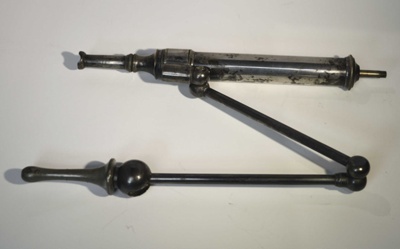 Pewter Gynaecological Intra-Uterine Douche; Unmarked; 1860s; 1990.204