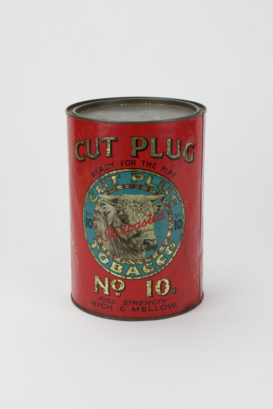 cut plug tobacco Cut Plug Tobacco tin; 01797