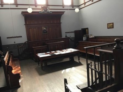 Court room furniture and fittings