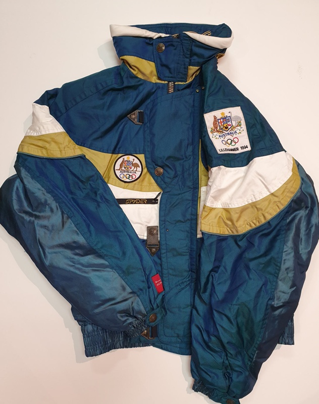 Ski Jacket Australian Olympic Team, Jacqui Cooper, Lillehammer Winter