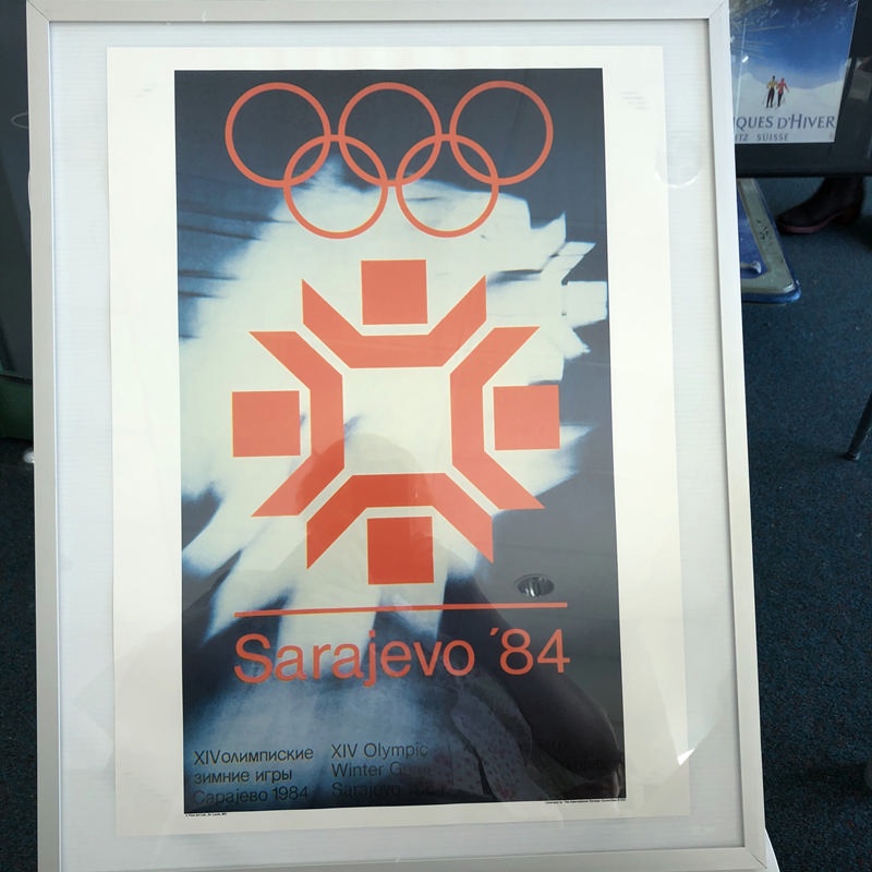 Olympic Games Sarajevo 1984, framed; AP 002767 | eHive