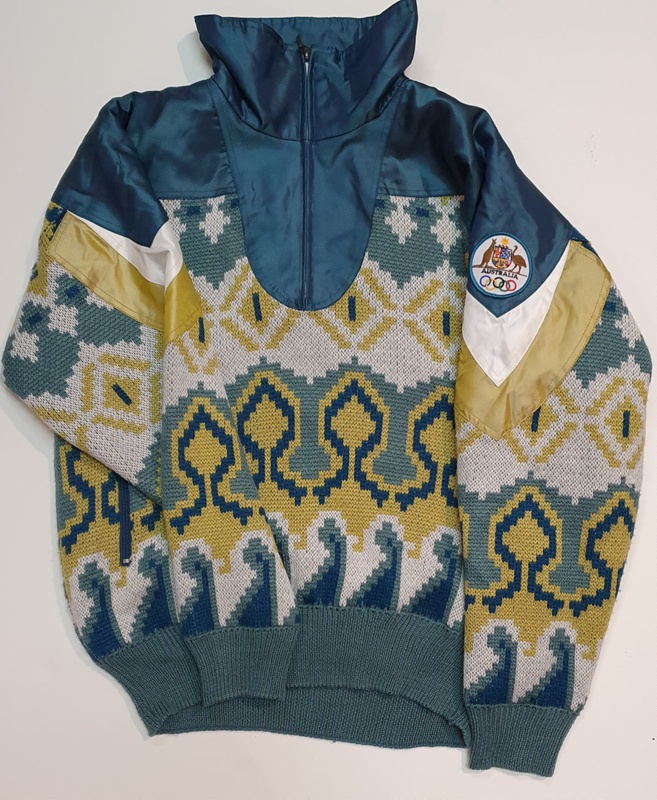 Jumper Australian Olympic Team, Jacqui Cooper, Lillehammer Winter Olympics, 19... eHive