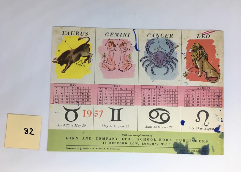 astrological sign for january 20 1957