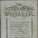 Book, The International Whitaker; Joseph Whitaker; F-8-K-1999-12-40