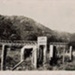 Photo, Camp warden, Tongaporutu, bridge in background; RAP2020.0145