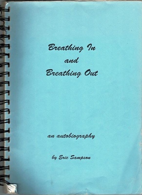 Book, Breathing in Breathing out; Eric Sampson; 1998/61/2