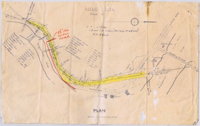 Plan showing new bridge, Tongaporutu; ARC2011-201