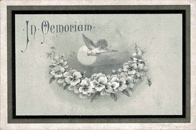 Card, Molly Farrell (nee Black); 1894; RAA2018.0002 