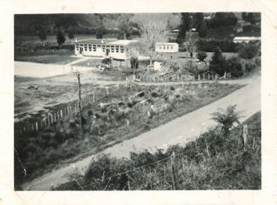 Photos, Group of photos, Ahititi School residence; 20/10/1956; RAP2018.0212