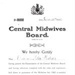 Nursing Certificate, Central Midwives Board, Eleanor Ada Hedges (later Crawford) - (copy); Central Midwives Board; 28/06/1906; A2023.0004