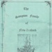 Book, The Sampson Family of New Zealand 1842- 1987; Jocelyn Fisher; 1987; 1991/61/1