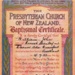 Certificate, Baptism, W.J. Crawford - (copy); Presbyterian Church of NZ; 14/09/1922; A2023.0006