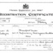 Certificate, NZ Nurse, Eleanor Ada Hedges (later Crawford) - (copy); Inspector General's Office; 14/05/1912; A2023.0005