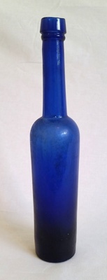 Bottle, castor oil; 1880-1890; 2017.009 