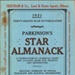Book, Star Almanack , Parkinson's 1921; The Star; 1921; F-8-K-1999-12-42