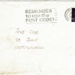 Envelope, addressed to June Opie; RAA2019.0067
