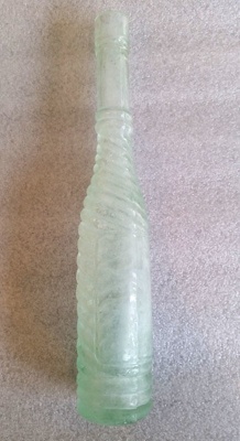 Glass bottle; 1997-45/2 
