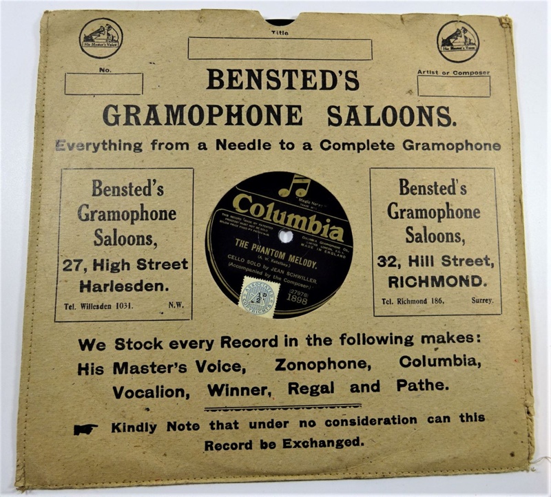 Gramophone record; His Master's Voice; LDMRD 0586.4 | eHive