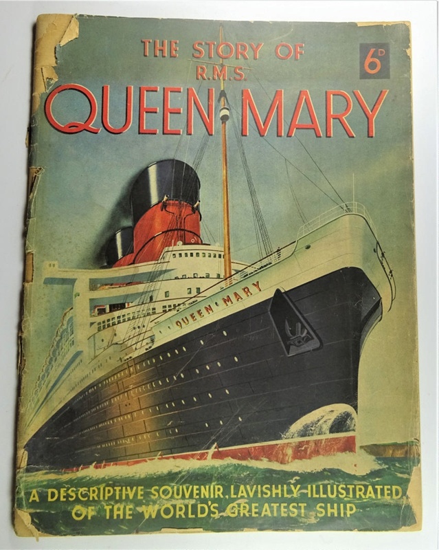 Souvenir Programme for the RMS Queen Mary; 1934; LDMRD 0720 | eHive