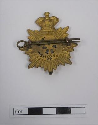 British Legion cap badge; LDMRD 0752.29 | eHive