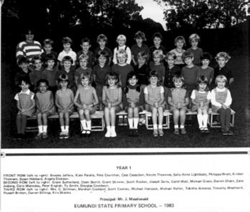 Photo Eumundi State School Year 1 1983 C 1983 P 00588 Ehive