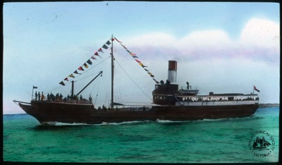 Bay steamer: SS 'Edina'; T.W. Cameron (Firm); GS-EV-63