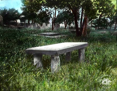 Langhorne & August families: Old Melbourne Cemetery, c. 1920; Miller, Everard Studley, 1886-1956.; GS-TM-35