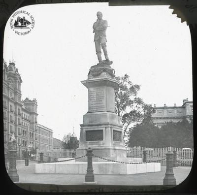 General Gordon monument, Spring Street, Melbourne - gs-g-27