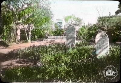 Jewish Graves : Old Melbourne Cemetery, c. 1920; Miller, Everard Studley, 1886-1956.; GS-TM-31