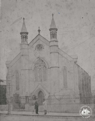 Welsh Church, 320 La Trobe Street, 1872; A-493 Welsh Church, 320 La Trobe Street, 1872; A-493