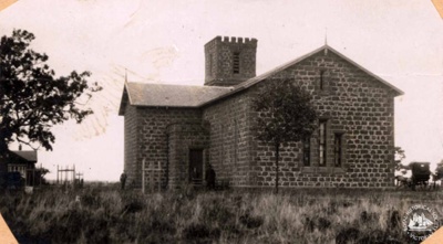 Scots Church, Campbellfield c. 1850-1864; c. 1925; A-53-C.1 Scots Church, Campbellfield c. 1850-1864; c. 1925; A-53-C.1