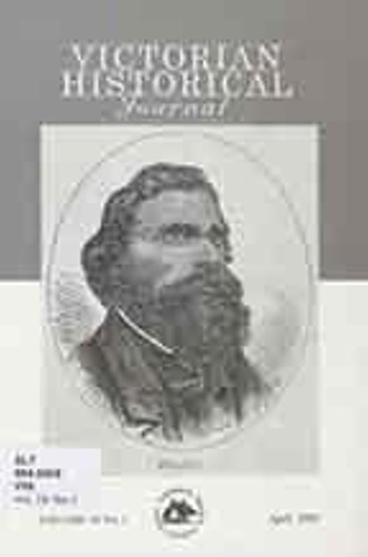 Victorian Historical Journal 263 Volume 76 (1), 2005; Royal