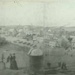 Panoramic view of Melbourne extending from Carlton to Port Phillip, looking north from Flagstaff Gardens, 1855; GS-EV-34