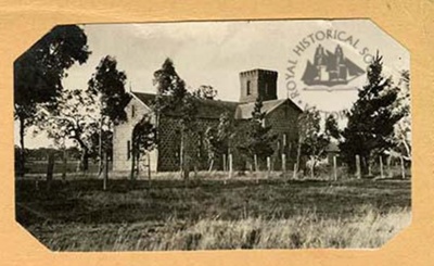 Scots Church, Campbellfield c. 1850-1864; c. 1925; A-53.002-C