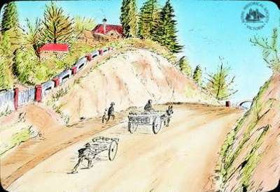 Forrest Hill and cutting, South Yarra-Prahran - GS-EM-24 Forrest Hill and cutting, South Yarra-Prahran - GS-EM-24