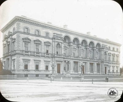 Treasury Building, Spring Street, Melbourne, c. 1901; GS-BCS-31
