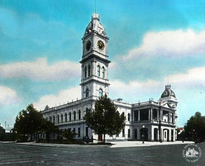 Town Hall, Malvern, c. 1920; T.W. Cameron (Firm); GS-BCS-20