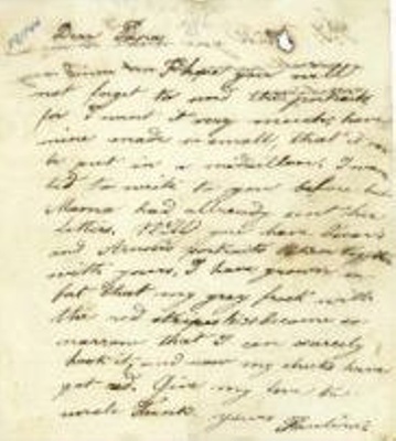 Christopherson family correspondence, business papers and miscellaneous documents 1832-1872; Christopherson family; MS 019036 - MS 019122 (Box 033-3)