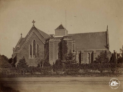 Christ Church, South Yarra c. 1874. ; 1874; A-48-C