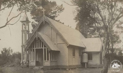 Church of England, Christ Church, Tarraville, 1897.; A-110.001-C Church of England, Christ Church, Tarraville, 1897.; A-110.001-C