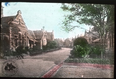 Old Colonists Homes, Clifton Hill, c. 1910; c. 1910; GS-EV-16