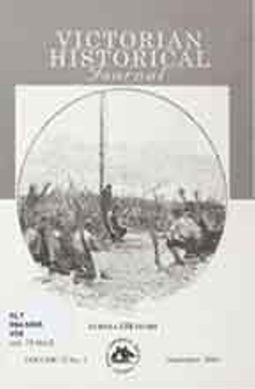 Victorian Historical Journal 262 Volume 75 (2), 2004; Royal