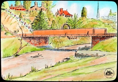 Church Street Bridge, Richmond; Gunn's Slides (Firm); GS-EV-52