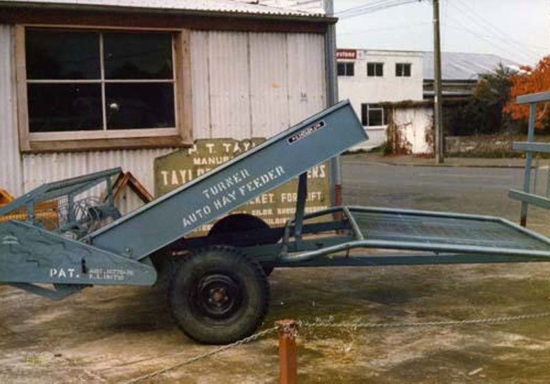 P T Taylor Ltd Southbridge Turner Auto Hay Feeder, ex Phil Taylor; EHS