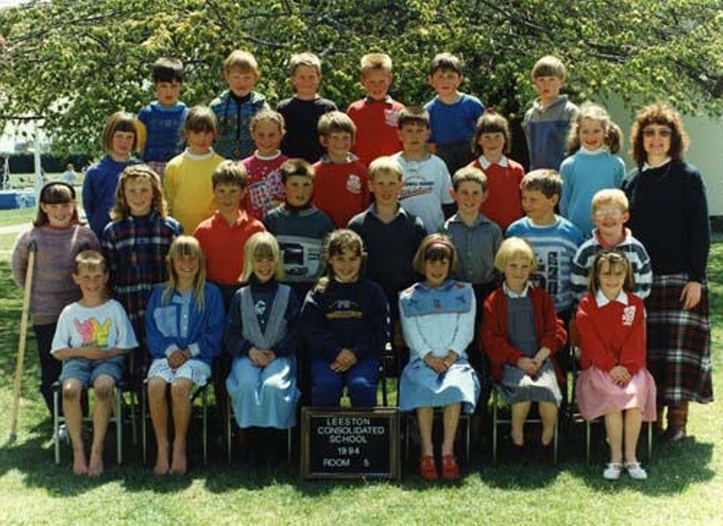 1994 Room 5 Leeston Primary School EHS 2300 On EHive