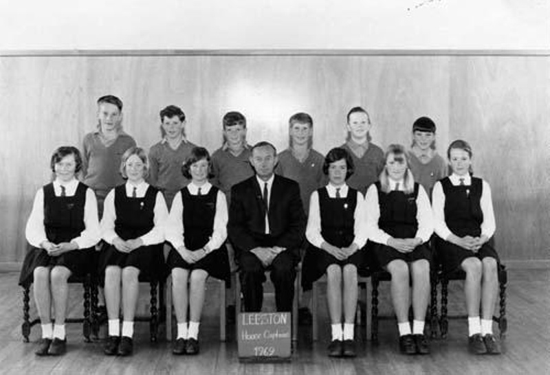 1969 House captains, Leeston Primary School; EHS-2106 | eHive