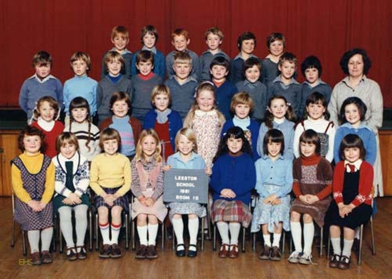 1981 Std 1 Leeston Primary School ex unknown ex Betty Walls; EHS-2542 ...