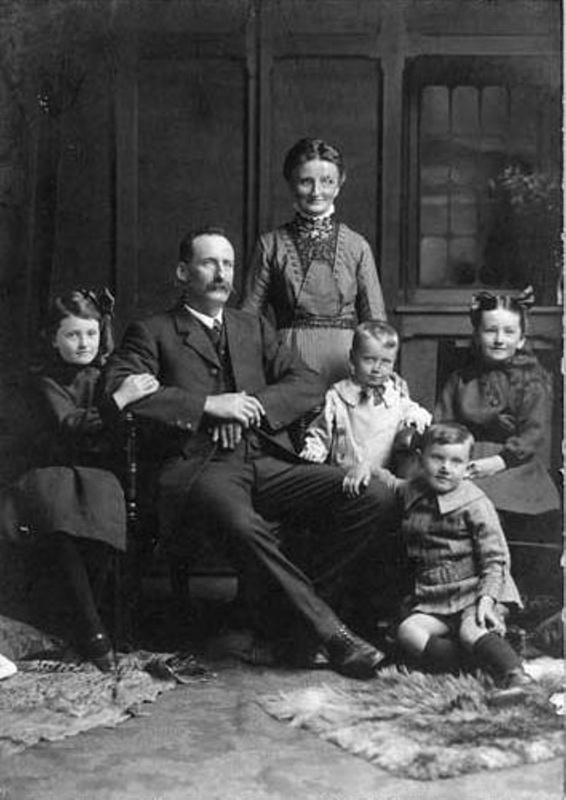 Henry & Annie (daughter of James & Elizabeth Lambie) Jamieson & family ...